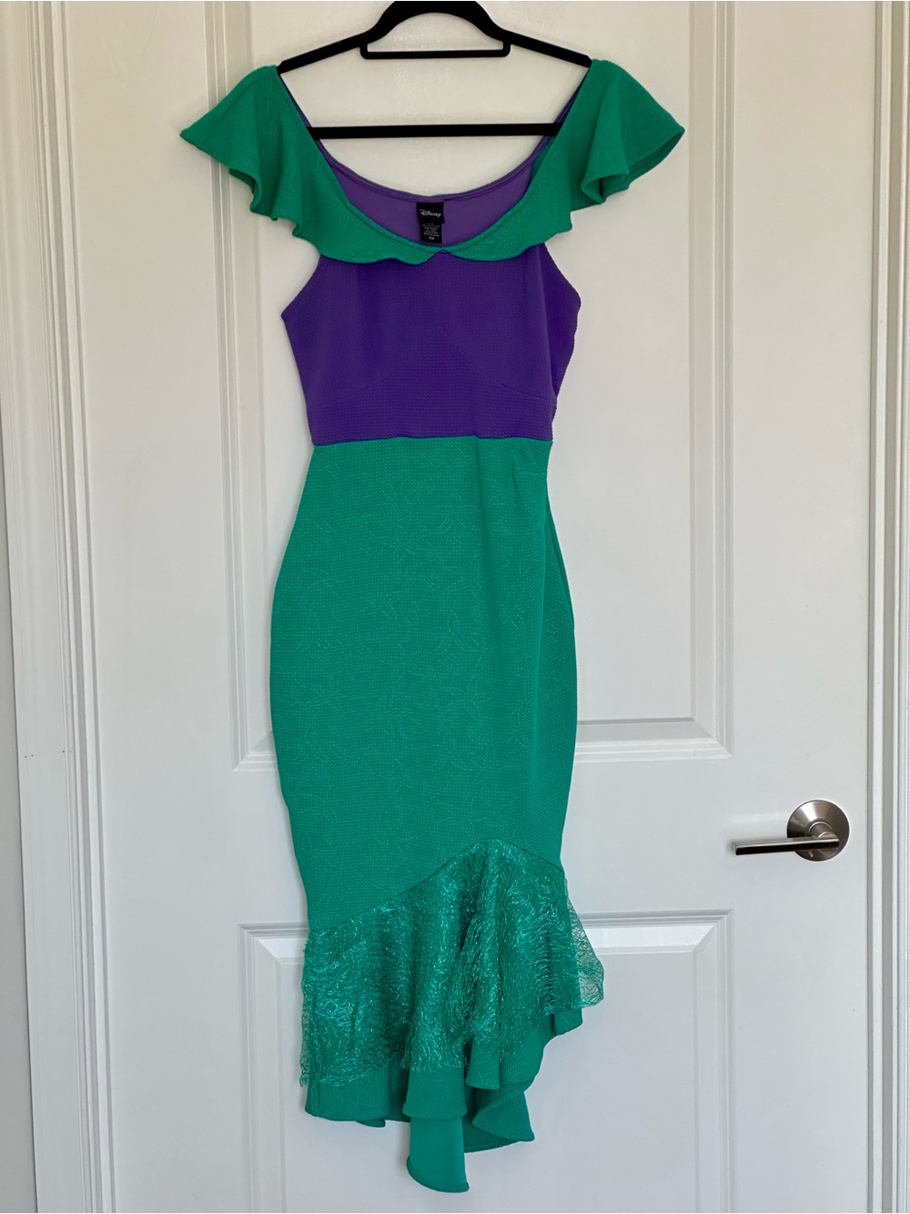 Disney Ariel the Little Mermaid costume Off-Shoulder Dress